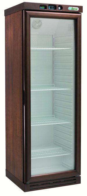 CANTINETTA VINI LEGNO REFRIGERATA STATICA +2+8°C NOCE SCURO