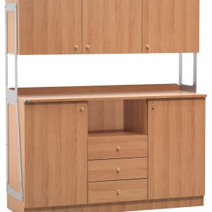 MOBILE SALA ALTO TRIPLO - NOCE - PENSILE