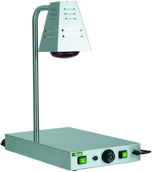 PIANO CALDO INOX 1 LAMPADA x GN 1/1