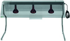 TELAIO CON 3 LAMPADE INFRAROSSI