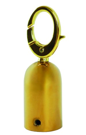 PUNTALE DORATO PER CORDONE