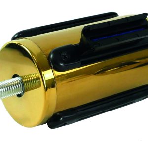 PUNTALE DORATO NASTRO BLU