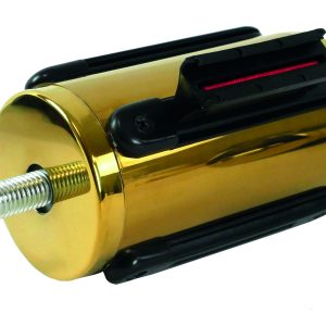 PUNTALE DORATO NASTRO ROSSO