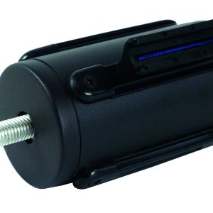 PUNTALE NERO CON NASTRO BLU