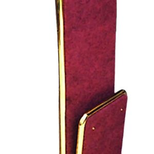 CARRELLO PORTAVALIGIE ROSSO + OTTONE