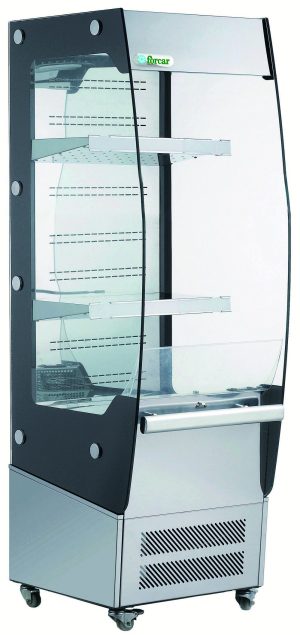 ESPOSITORE MURALE VENTILATO INOX +2+10°C