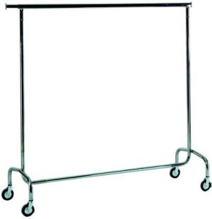 STENDER PORTA ABITI CROMATO