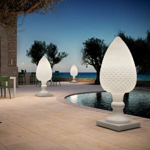 PINA PIANTANA IL-117 BIANCO-RGBW