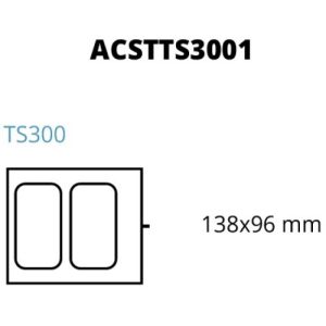 STAMPO TS300 2 IMPRONTE 138 x 96 mm