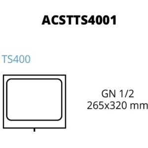 STAMPO TS400 1 IMPRONTA 265 x 320 mm - GN1/2