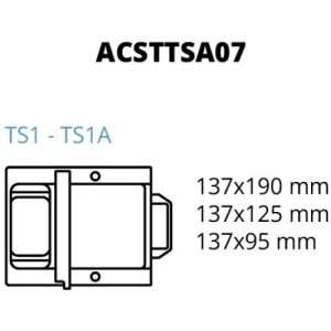 STAMPO MULTIFORM PER TS1-TS1A - 137x190-137x125-137x95mm