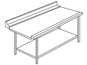 TAVOLO USCITA L=1010x640 AGGANCIO DX