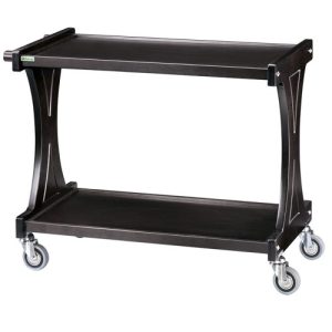 CARRELLO LEGNO 2 PIANI - CARBON