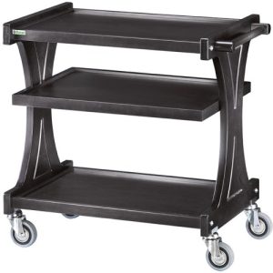 CARRELLO LEGNO 3 PIANI - CARBON