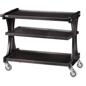 CARRELLO LEGNO 3 PIANI - CARBON