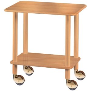 CARRELLO GUERIDON 70x50 - NOCE