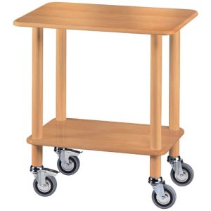 CARRELLO GUERIDON 70x50 - NOCE