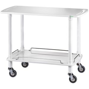 CARRELLO LEGNO 2 PIANI - BIANCO