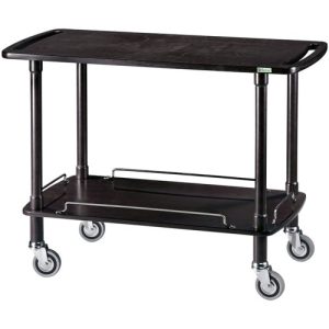 CARRELLO LEGNO 2 PIANI - CARBON