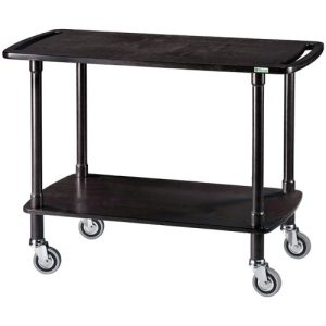 CARRELLO LEGNO 2 PIANI - CARBON