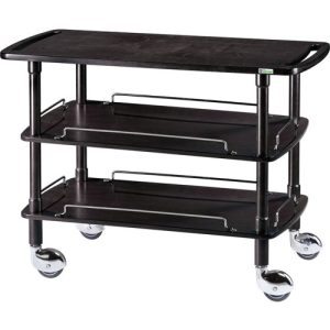 CARRELLO LEGNO 3 PIANI - CARBON