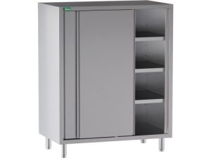 ARMADIO IN ACCIAIO INOX 120x60x180cm