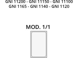 BACINELLA INOX 1/1 100h