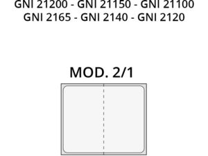 BACINELLA INOX 2/1 100h