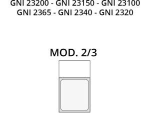 BACINELLA INOX 2/3 100h