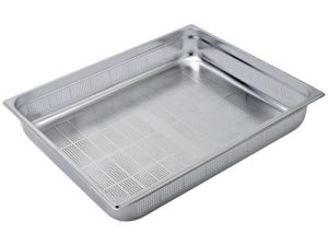 BACINELLA TUTTA FORATA INOX 2/1 100h