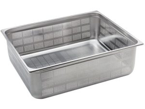 BACINELLA TUTTA FORATA INOX 2/1 200h