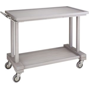 CARRELLO LEGNO 2 PIANI - CENERE