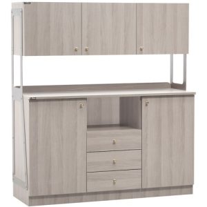 MOBILE SALA ALTO TRIPLO - CENERE - PENSILE