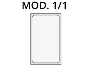 BACINELLA FONDO FORATO INOX 1/1 20h