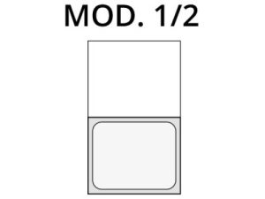 BACINELLA FONDO FORATO INOX 1/2 20h