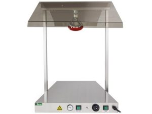 PIANO CALDO INOX 1 LAMPADA INFRAROSSI