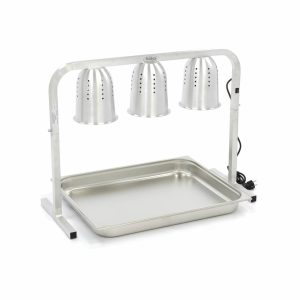 Lampada Riscaldante - 3 Lampade - incl. 3 Lampade e 1 x 2/1GN Contenitore