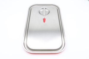 Coperchio Gastronorm - 1/1 GN - Acciaio Inox - Chiusura Ermetica