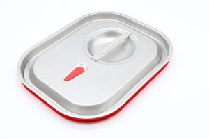 Coperchio Gastronorm - 1/2 GN - Acciaio Inox - Chiusura Ermetica