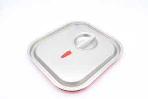 Coperchio Gastronorm - 2/3 GN - Acciaio Inox - Chiusura Ermetica