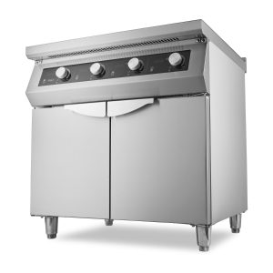 Piano di Cottura a Induzione 700 – 4 Fuochi – 17000W – con Supporto