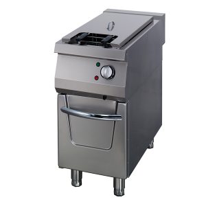 Premium Friggitrice - 1 x 22L - Unità Singola - Profondità 90cm - con Rubinetto di Scarico - Elettrico