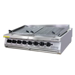 Premium Chargrill - 8 Zone - Unità Tripla - Profondità 90cm - Gas