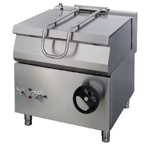 Heavy Duty Brasiera - 50L - Unità Doppia - Profondità 70cm - Gas