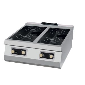 Premium Fornello a Induzione - 4 Fuochi - Unità Doppia - Profondità 90cm - Elettrico