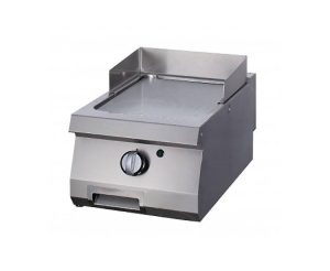 Heavy Duty Piastra - Cromo Liscio - Unità Singola - Profondità 70cm - Gas