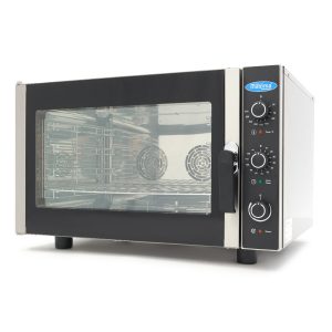 Forno a Vapore Combinato - adatto a 4 Teglie (1/1 GN / 60 x 40 cm) - Analogico - 400V