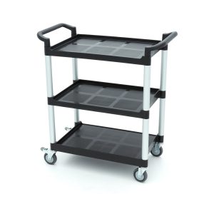 Carrello di Servizio - 3 Ripiani in Plastica - 86,5 x 42,5 cm