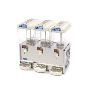 Dispensatore di Bevande - 3 x 18L - Elettrico - Meccanismo di Agitazione