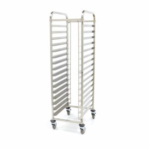 Carrello Portavassoi - Norma per Panetteria - adatto a 16 Teglie (60 x 40cm) - escl. Teglie - immagine 1